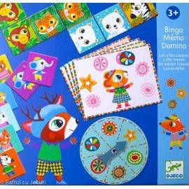 MICII PRIETENI - BINGO, MEMEO, DOMINO