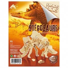 DINOZAUR DIN LEMN - STEGOSAURUS