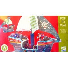 CORABIA PIRAȚILOR - MACHETĂ COLORATĂ 3D