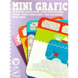 MINIGRAFIC - JUNIOR - DOODLE COLOURING PICTURES