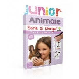 SCRIE ȘI ȘTERGE JUNIOR - ANIMALE