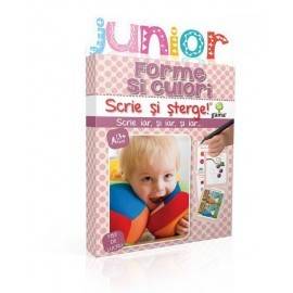 SCRIE ȘI ȘTERGE JUNIOR - FORME ȘI CULORI