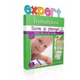 SCRIE ȘI ȘTERGE EXPERT MATEMATICĂ - ÎNMULȚIREA