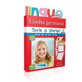 SCRIE ȘI ȘTERGE LINGUO - LIMBA GERMANĂ - NIVELUL 1 - MODULUL 3