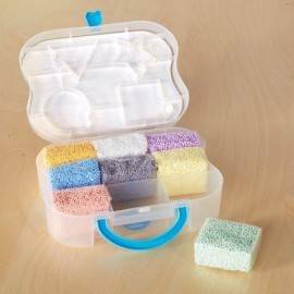 SPUMĂ DE MODELAT - SET DE CĂLĂTORIE 8 BUCĂȚI