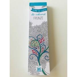 SEMNE DE CARTE DE COLORAT - FRUNZE