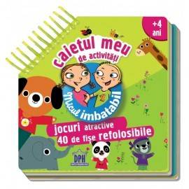 MICUL IMBATABIL - CAIETUL MEU DE ACTIVITĂȚI - 4 ANI