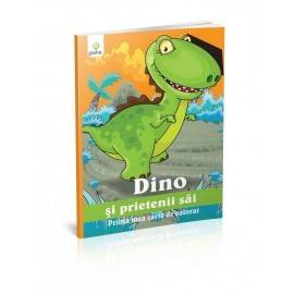 PRIMA MEA CARTE DE COLORAT - DINO ȘI PRIETENII SĂI