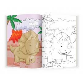 PRIMA MEA CARTE DE COLORAT - DINO ȘI PRIETENII SĂI