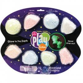 SPUMĂ DE MODELAT FOSFORESCENTĂ - SET 8 BUCĂȚI