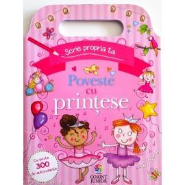 SCRIE PROPRIA TA POVESTE CU PRINȚESE- PESTE 300 DE AUTOCOLANTE