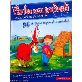 CARTEA MEA PREFERATĂ DE JOCURI CU STICKERE
