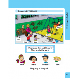 FIRST STEPS IN ENGLISH - LECȚII PENTRU ÎNCEPĂTORI + CD