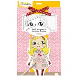 PĂPUȘĂ DE PICTAT - LAURA