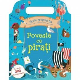 SCRIE PROPRIA TA POVESTE CU PIRAȚI - PESTE 300 DE AUTOCOLANTE