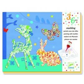 PICTURĂ CU BILE DIN STICLĂ