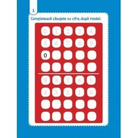 SCRIE ȘI ȘTERGE INIȚIAT - GÂNDIRE MATEMATICĂ - 5-6 ANI