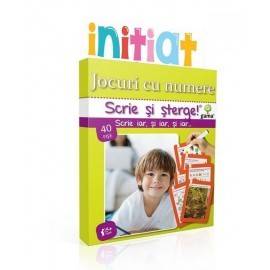 SCRIE ȘI ȘTERGE INIȚIAT - JOCURI CU NUMERE