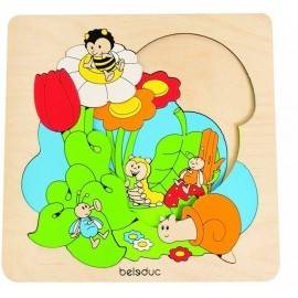 PUZZLE STRATIFICAT PĂDUREA