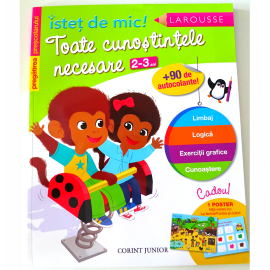 ISTEȚ DE MIC! PREGĂTIREA PREȘCOLARULUI - 2-3 ANI