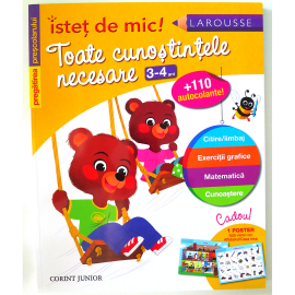ISTEȚ DE MIC! PREGĂTIREA PREȘCOLARULUI - 3-4 ANI