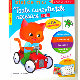 ISTEȚ DE MIC! PREGĂTIREA PREȘCOLARULUI - 4-5 ANI