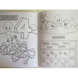 COLOREAZĂ ȘI ÎNVAȚĂ NUMERELE - BABY LOONEY TUNES