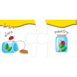 PUZZLE EDUCATIV - NOȚIUNI OPUSE
