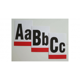 ÎNVĂȚĂM ALFABETUL - 56 DE JETOANE