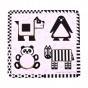 PUZZLE ALB-NEGRU - ANIMALE ȘI FORME