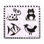 PUZZLE ALB-NEGRU - ANIMALE DE COMPANIE