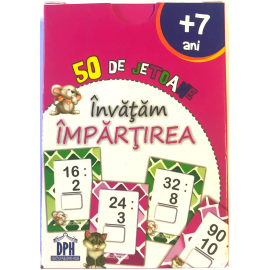 ÎNVĂȚĂM TABLA ÎMPĂRȚIRII - 56 DE JETOANE