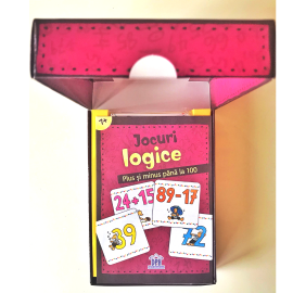JOCURI LOGICE - PLUS ȘI MINUS PÂNĂ LA 100