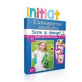 SCRIE ȘI ȘTERGE INIȚIAT - CUNOAȘTEREA MEDIULUI - 5-6 ANI