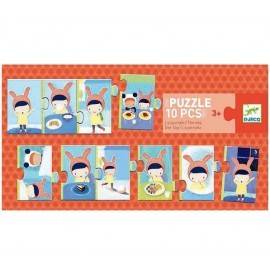 PUZZLE TRIO - ACTIVITĂȚI DE PESTE ZI