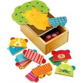 PUZZLE DE LEMN - COPĂCELUL VESEL