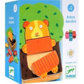 PUZZLE DE LEMN - COPĂCELUL VESEL