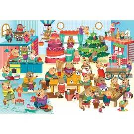 PUZZLE CU SURPRIZE - PISICUȚELE AMABILE - MAKERMAX