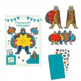 FELICITĂRI/INVITAȚII PENTRU PETRECERE - SUPEREROI