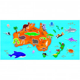 CARTEA MEA CU STICKERE - HARTA