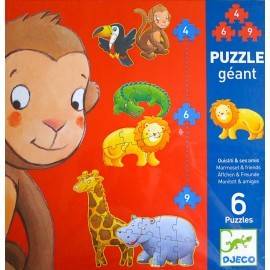PUZZLE GIGANT ANIMALE SALBATICE