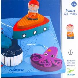 PUZZLE RELIEF 1,2,3 MOBY