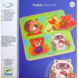 PUZZLE ANIMALE DIN PADURE