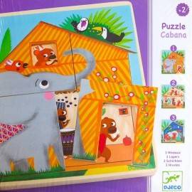 PUZZLE STRATURI CABANA