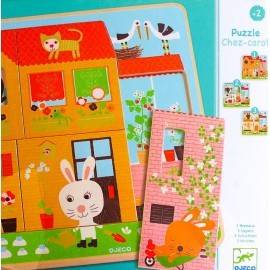 PUZZLE STRATURI CASUTA IEPURASILOR