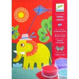 NISIP COLORAT LA JOACA