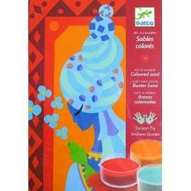 JOC CU NISIP COLORAT PRINTESA ALBASTRA