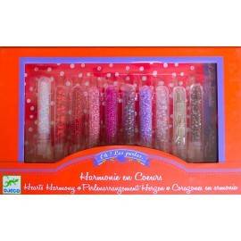 SET CONFECTIONAT BIJUTERII, MARGELE SCLIPICI ROSII