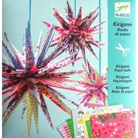 KIRIGAMI DECORATIE MINGI TEPOASE