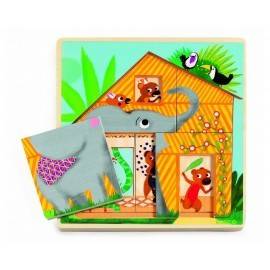 PUZZLE STRATURI CABANA